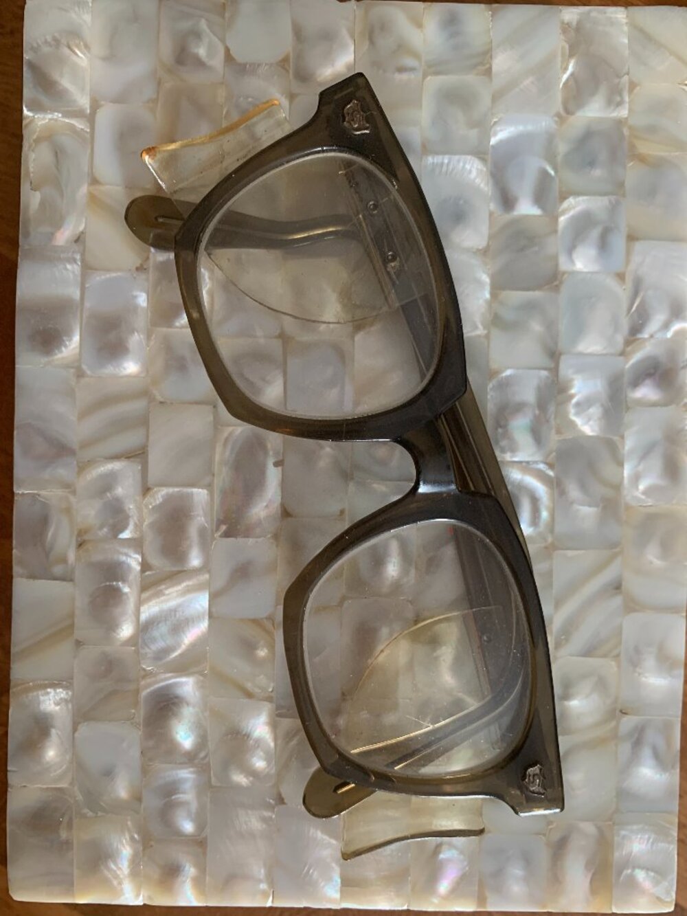 Retro Sellstrom Safety Moss Green Glasses